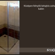 176 zuhanykabin szögletes